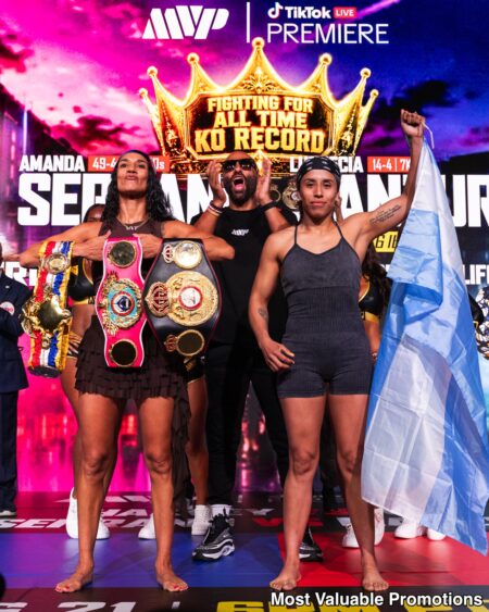 Amanda Serrano vs. Lucrecia Manzur Live Results and Fight Updates