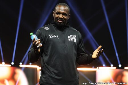 Dillian Whyte Reveals Injury Amid Johnny Fisher Talks