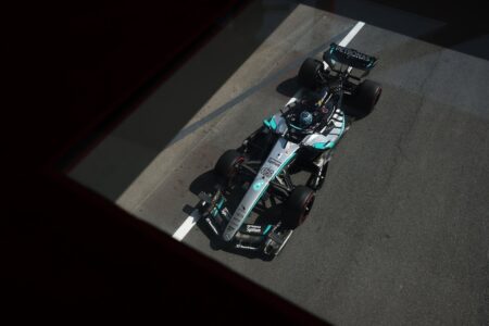 Russell tops FP2 from Antonelli as Lindblad crashes