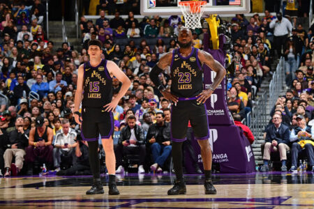 LeBron James spends day with former Lakers teammate Austin Reaves