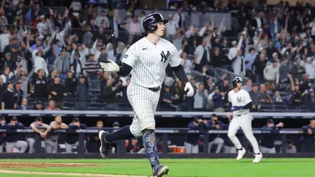 Ben Rice has Yankees on brink of ALDS with MVP-type performance in Game 1 win