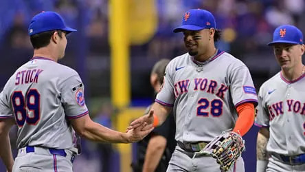Mets’ Robert Stock proud to ‘finally’ pitch into sixth inning in career-long start