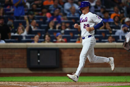 Jared Young injury update: Mets first baseman carted off after scary collision