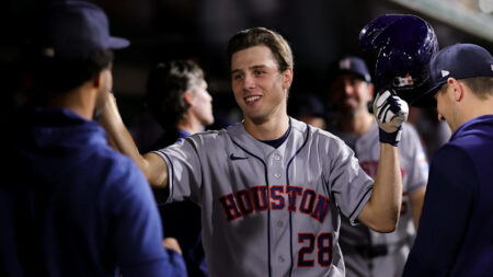 Rookie Lucas Spence saves Astros’ season with epic 3-homer game