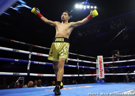 Janibek Targets Canelo Alvarez Before Getting Past Hamzah Sheeraz