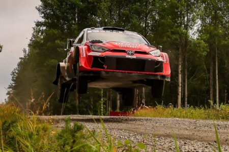 Pajari in prime position for home win after Ogier crash