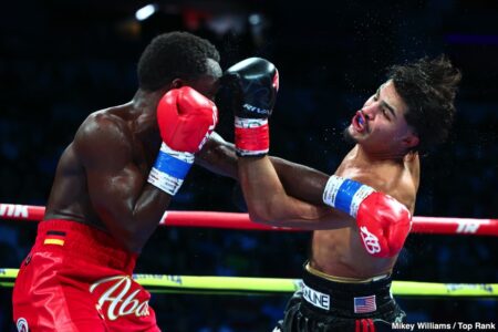 Zayas Loss Leads Abass Baraou To Top Rank