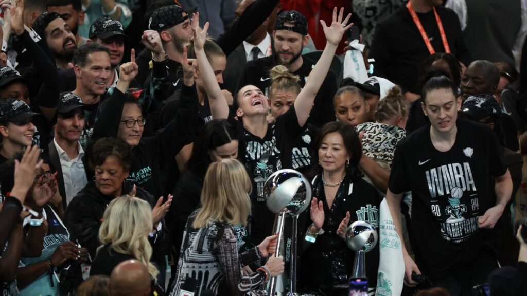 New York Liberty pushed to overtime but win the franchise’s first WNBA title