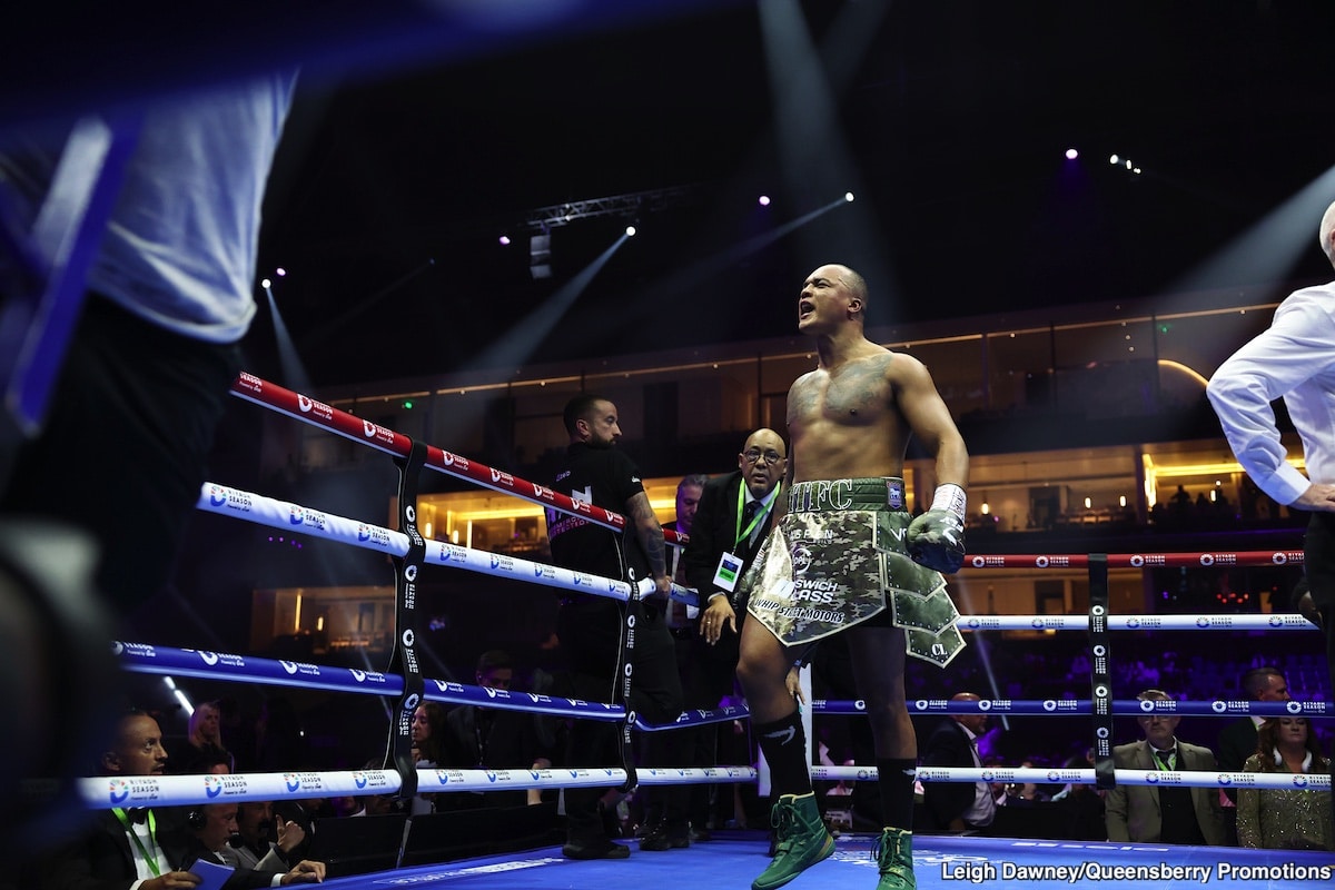 Image: Boxing Results: Fabio Wardley Destroys Frazer Clarke