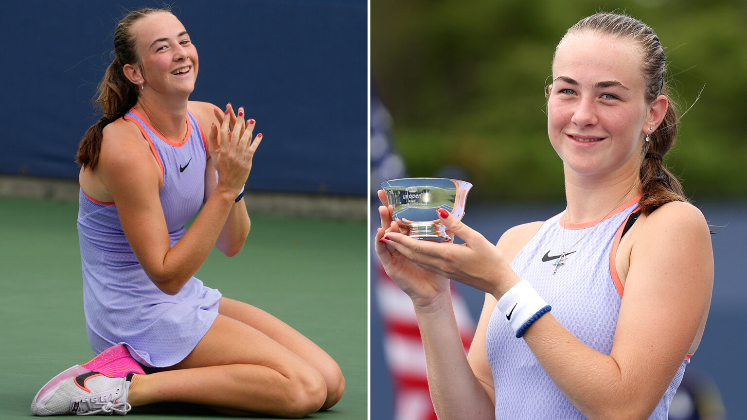 Brit girl wins US Open and plans Luke Littler-style celebration after springing huge shock to triumph unseeded