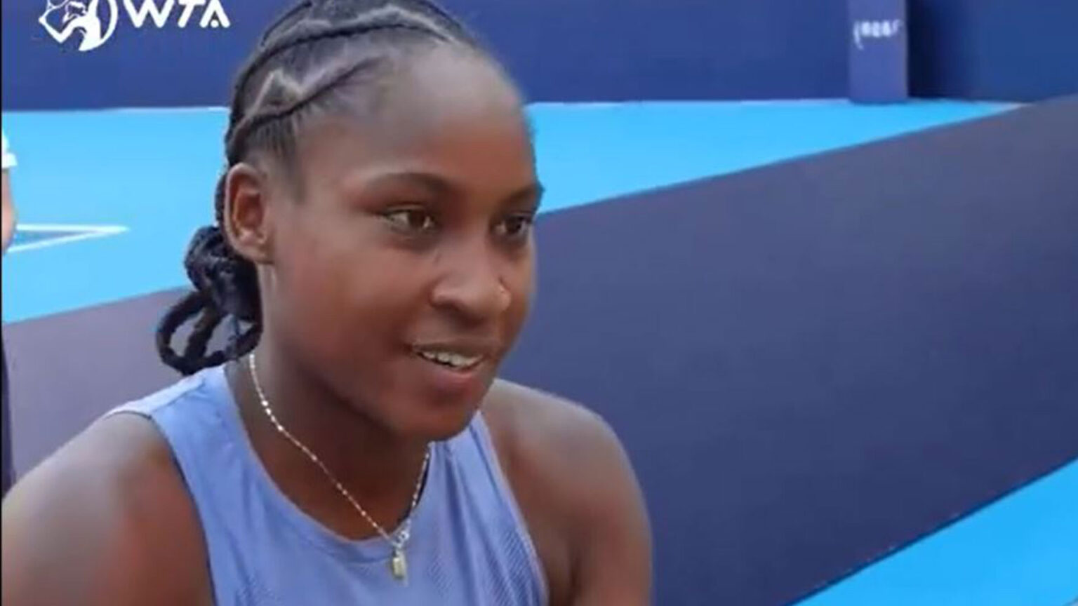 ‘You sure…?’ says tennis star Coco Gauff as she’s asked to sign bizarre item by fan