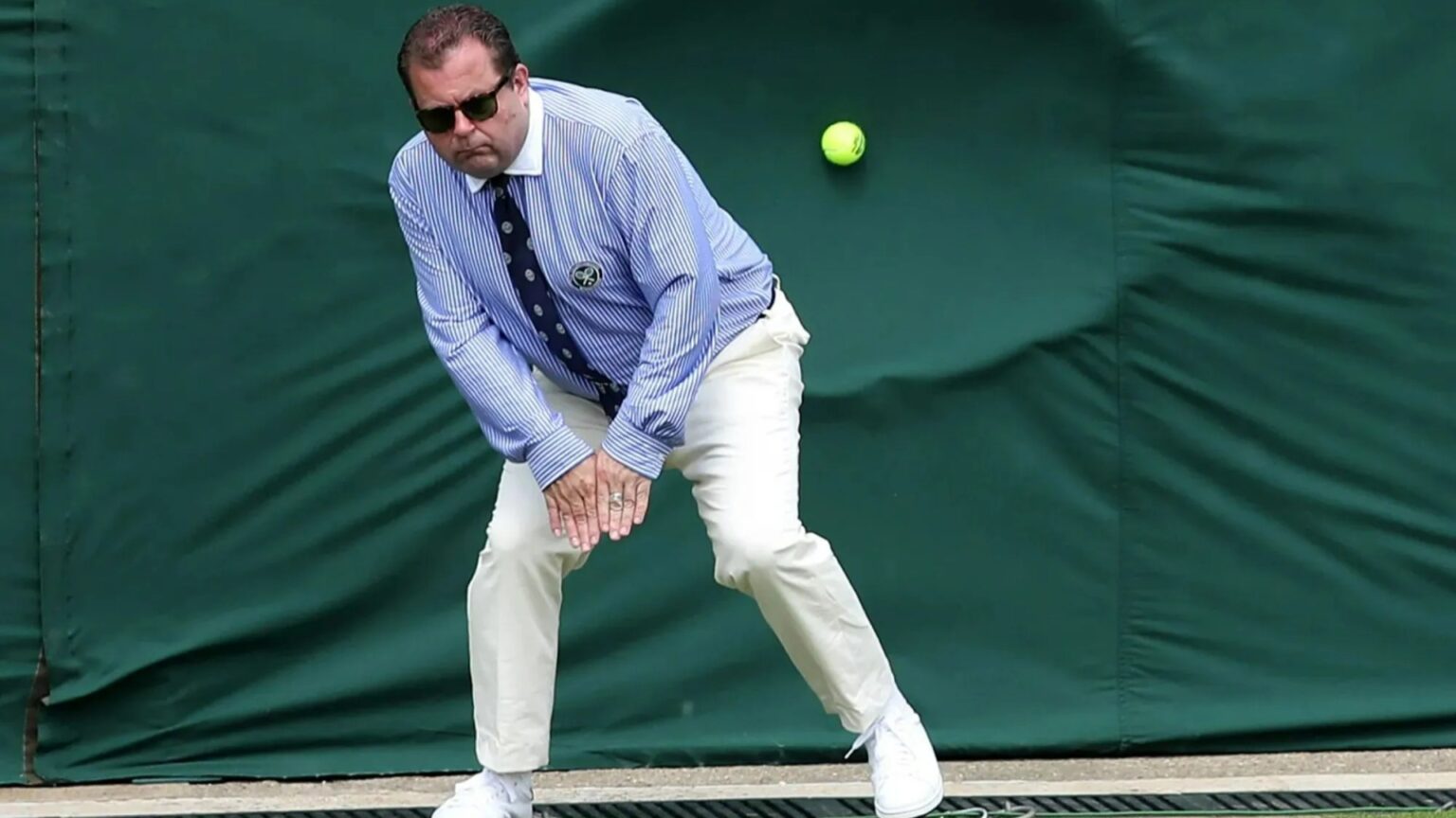 Wimbledon will never look the same as tennis championship DITCHES line judges for first time in 147-year history