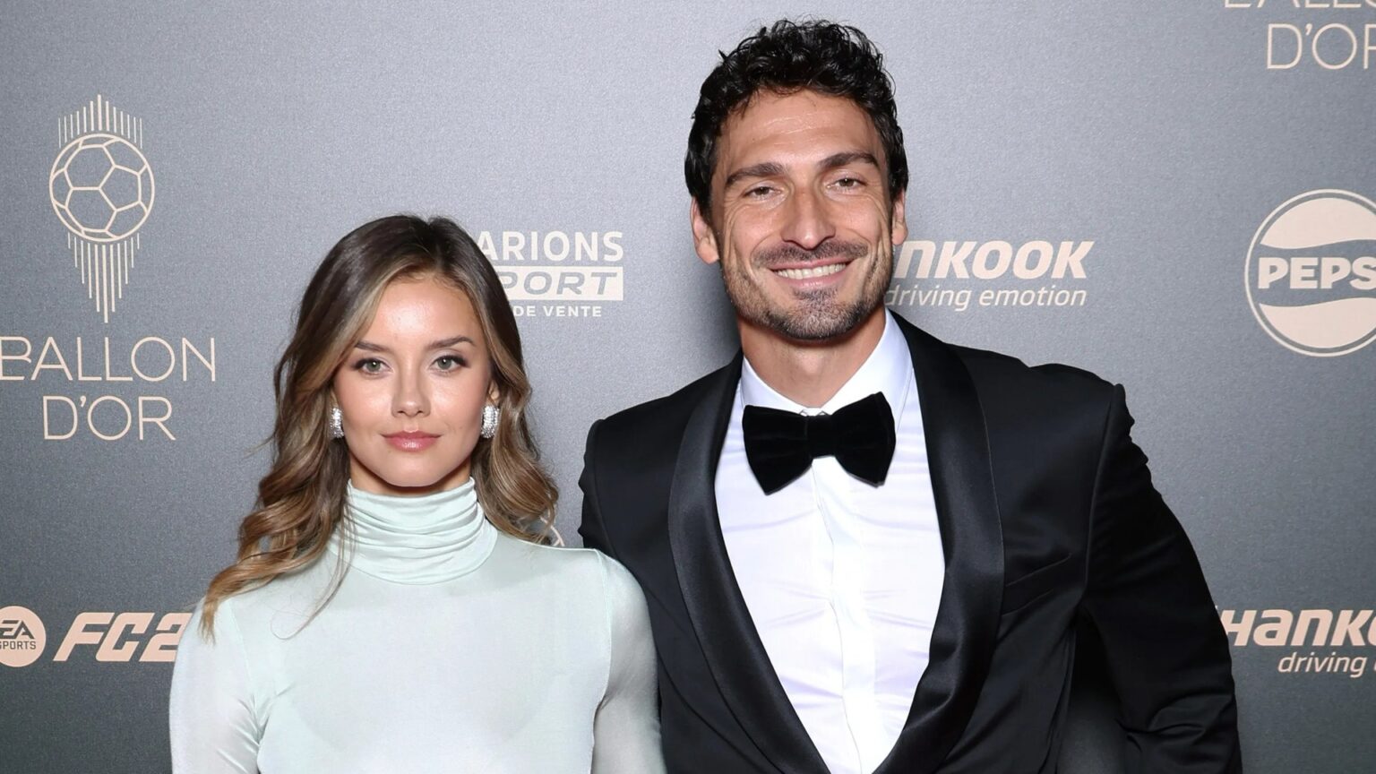 Mats Hummels, 35, goes public with Victoria’s Secret model, 25, at Ballon d’Or after split from former ‘Wag of the Year’