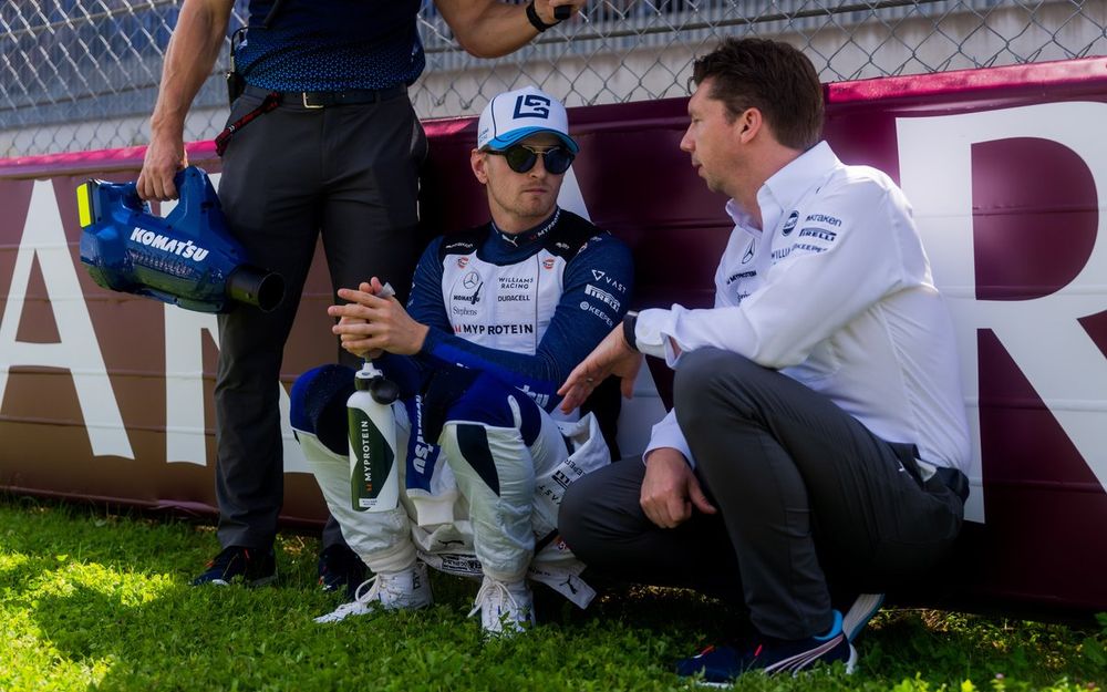 Logan Sargeant, Williams Racing, James Vowles, Williams Racing Team Principal