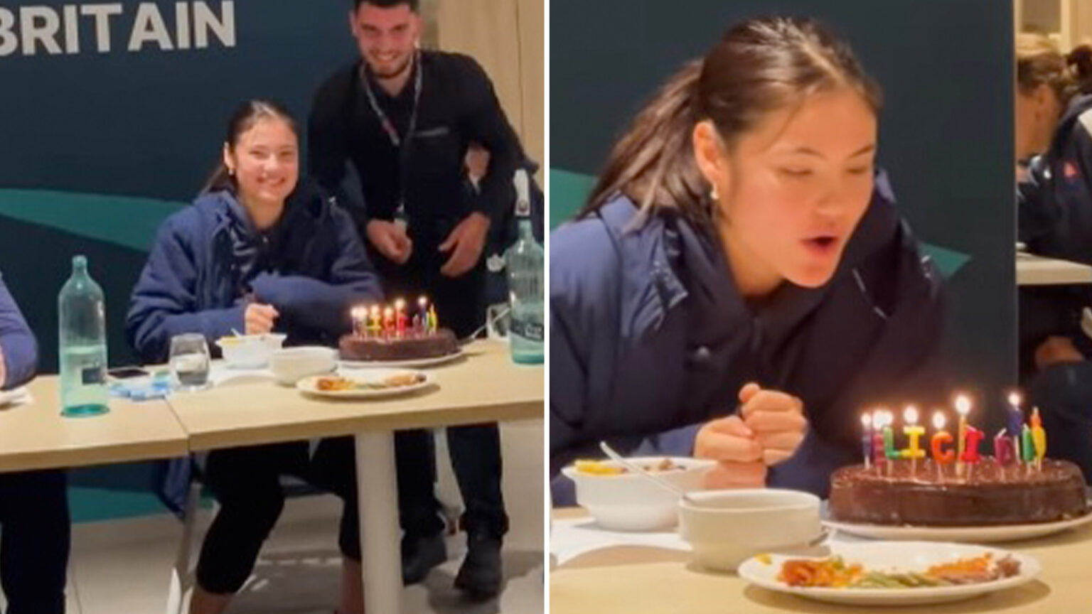 Inside Emma Raducanu’s 22nd birthday party with tennis star and pals confined to hotel for safety reasons