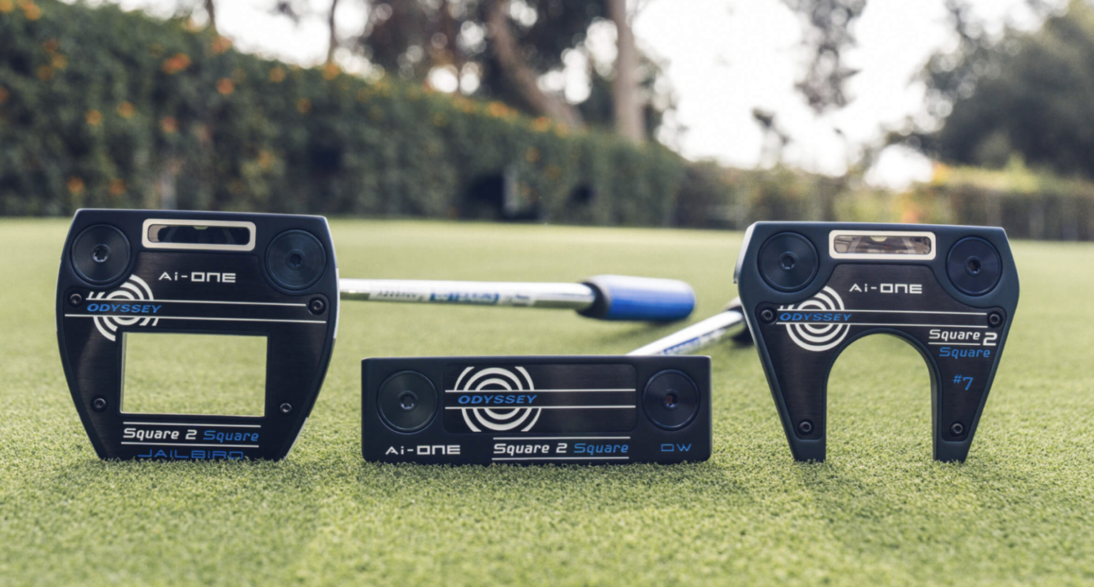 Odyssey unveils Ai-ONE Square 2 Square putter range