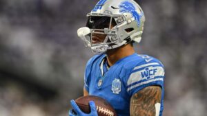 David Montgomery injury update: Latest news on Lions RB’s status for NFL playoff game vs. Commanders