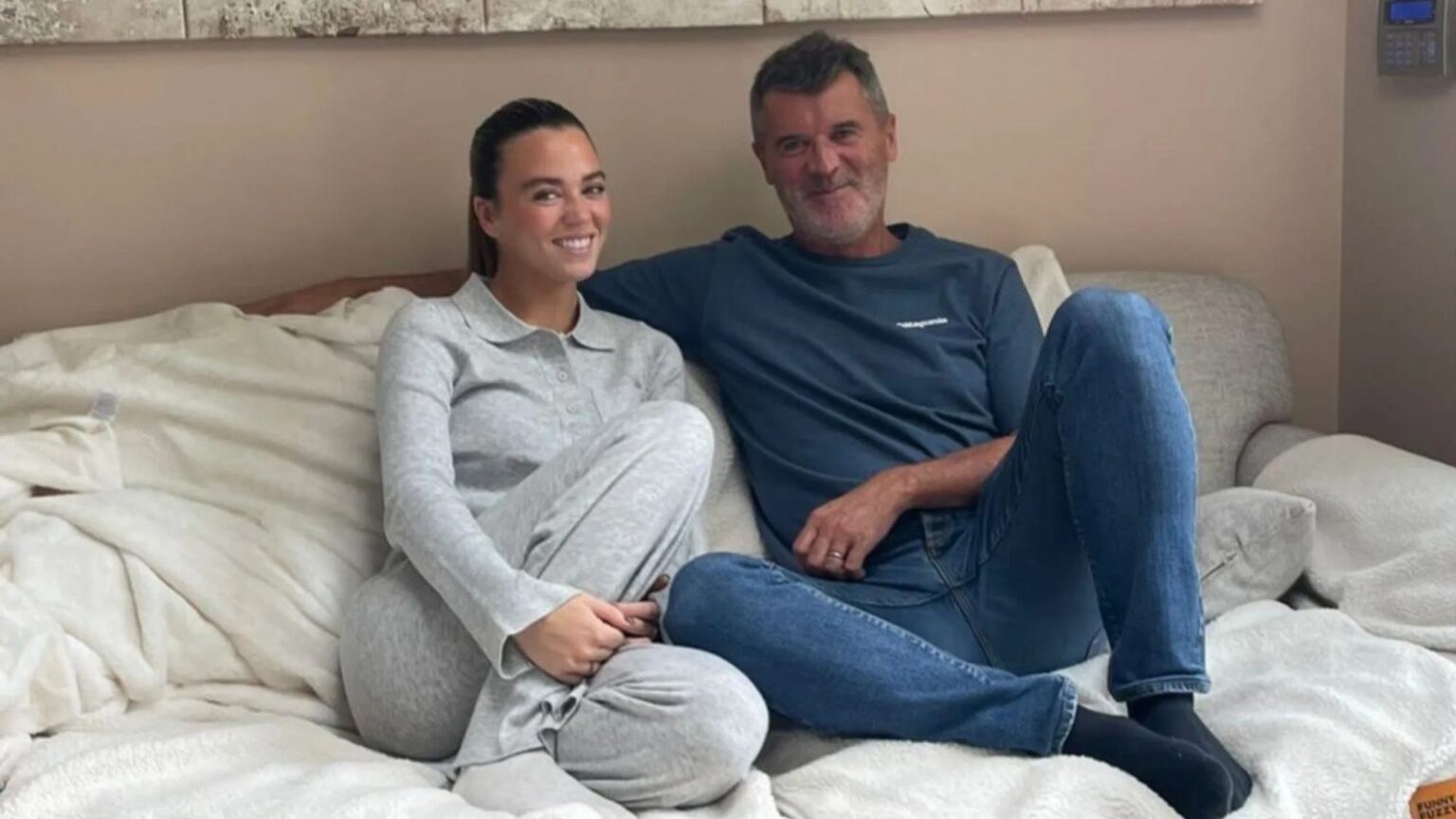 Who is Roy Keane’s daughter Leah and which England star is she engaged to?