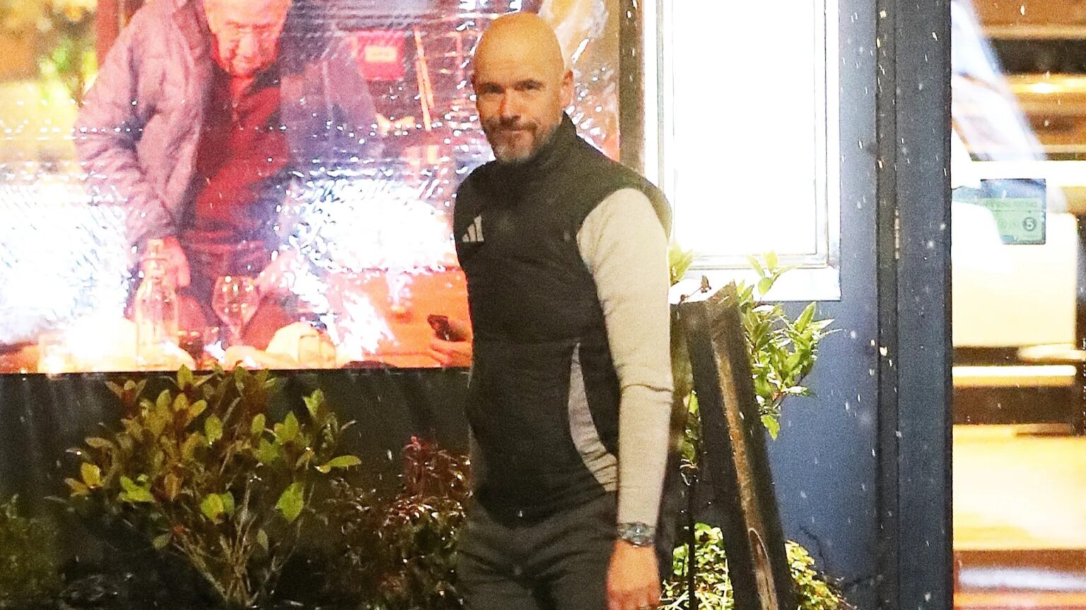 Erik ten Hag spotted back in Manchester weeks after Man Utd sacking as he and wife Bianca head out for dinner