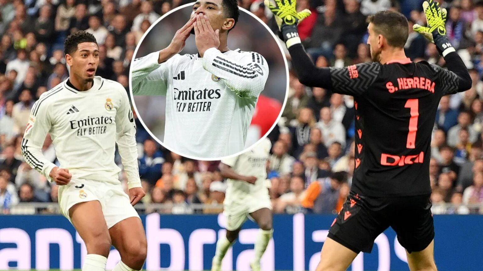 Jude Bellingham ends Real Madrid goal drought as ‘world class’ Vinicius strike vs Osasuna finishes horror week on a high