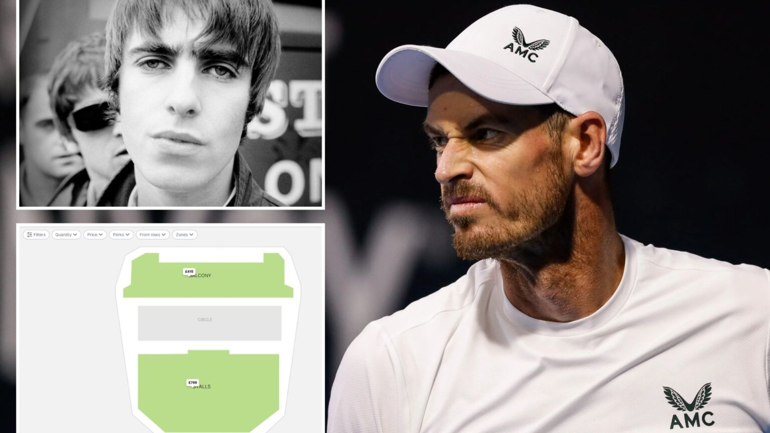 ‘You’re more popular than Oasis’ – tickets for Andy Murray’s arena tour being re-sold for eye-watering prices