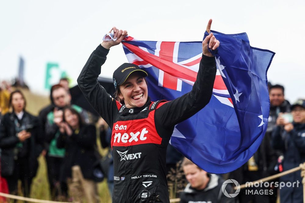 Wins in Extreme E and the Australian Rally Championship have earned Taylor a place on the list