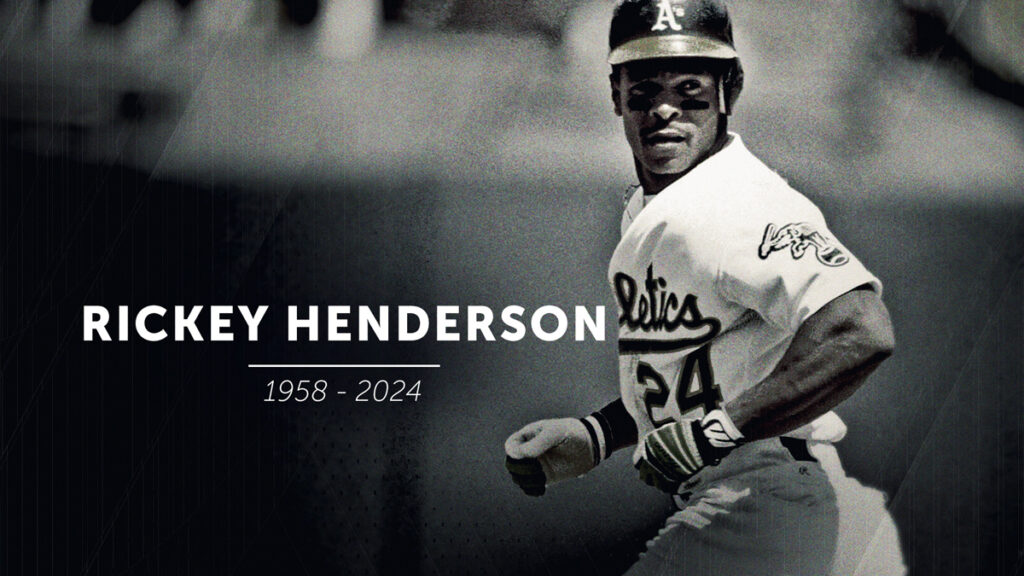 Rickey Henderson, Athletics icon and Hall of Famer, dies at 65