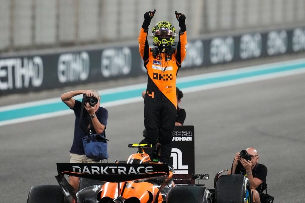 Norris shows his mental strength to seal F1 title for McLaren