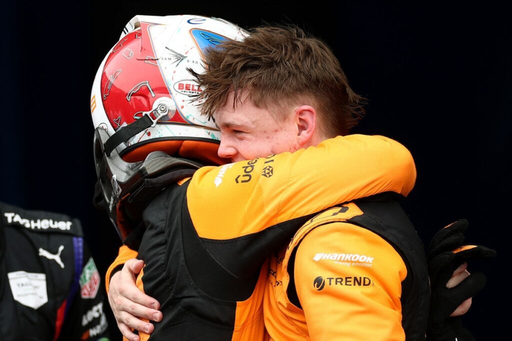 “What goes around comes around” after helping McLaren FE team-mate Barnard