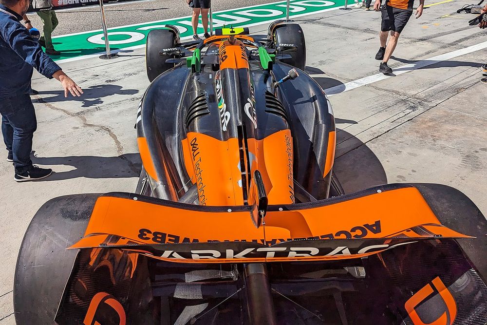 McLaren MCL38 detail