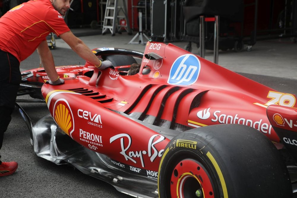 Ferrari SF-24 technical detail 
