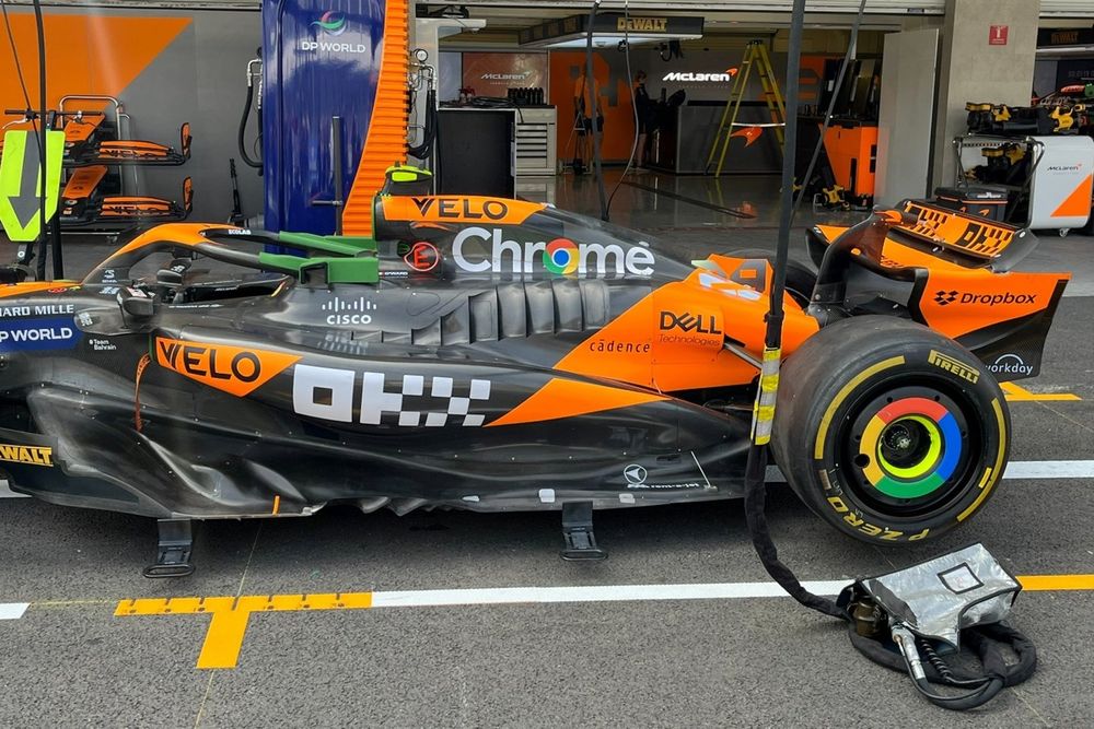 McLaren MCL38 technical detail