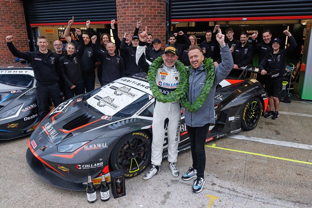 Hardy got to see the culmination of a superb season of British GT unfold at Brands Hatch