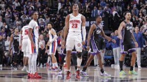 Watch Jaden Ivey’s game-winning four-point play complete Pistons’ comeback to beat Kings