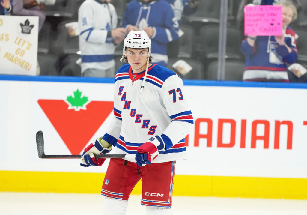 The Rangers Need Matt Rempe Back ASAP