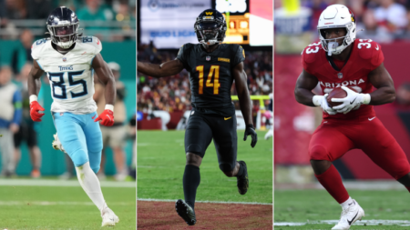 Fantasy Football Waiver Wire Week 17: Trey Benson, Olamide Zaccheaus and Chigoziem Okonkwo among top targets