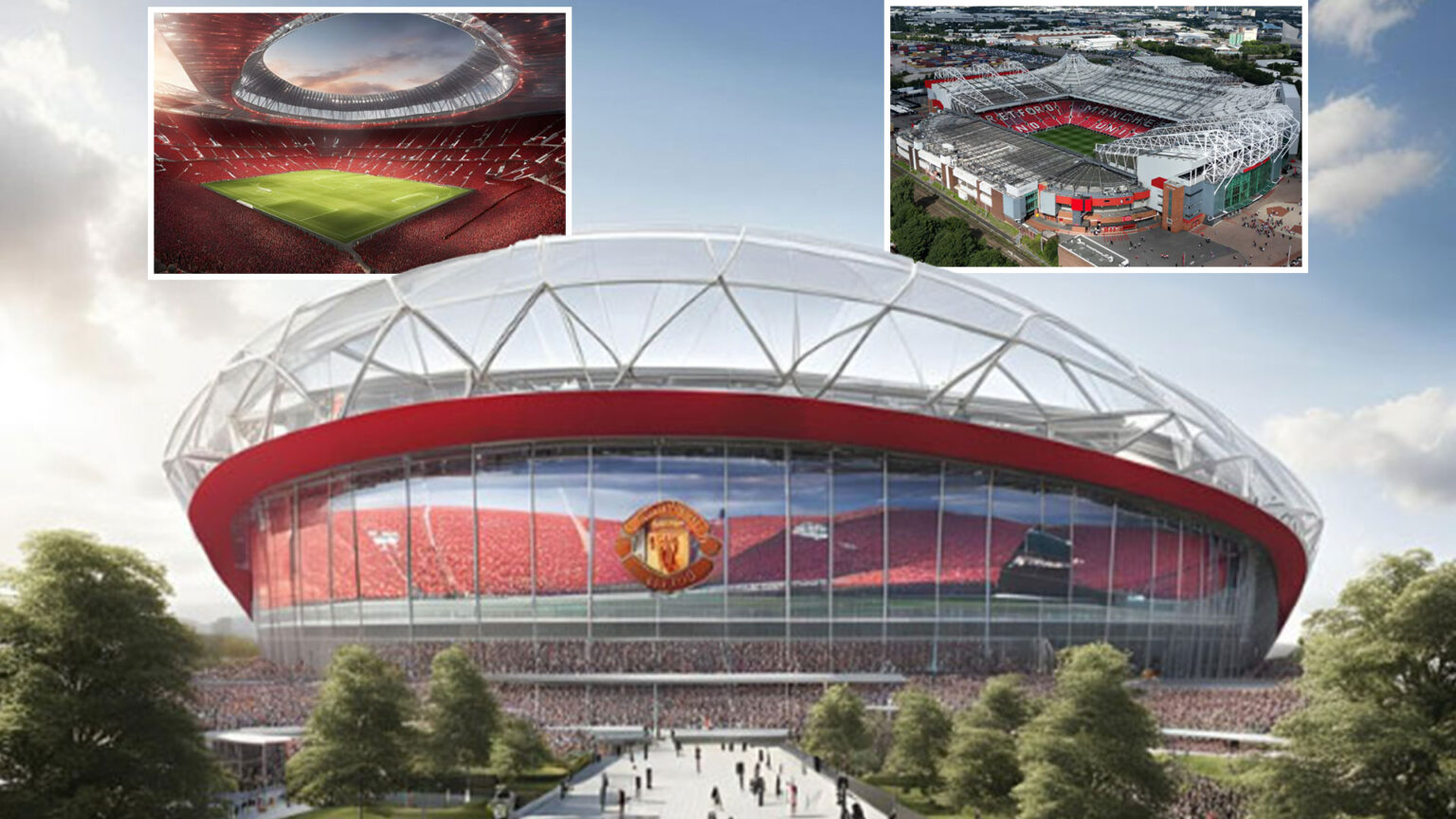 Inside Man Utd’s £2bn stadium dilemma as plot to build biggest ground in UK will destroy or revive iconic Old Trafford