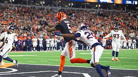 Broncos vs. Bengals final score, results: Tee Higgins’ walk-off score in OT keeps Cincinnati’s AFC playoff hopes alive