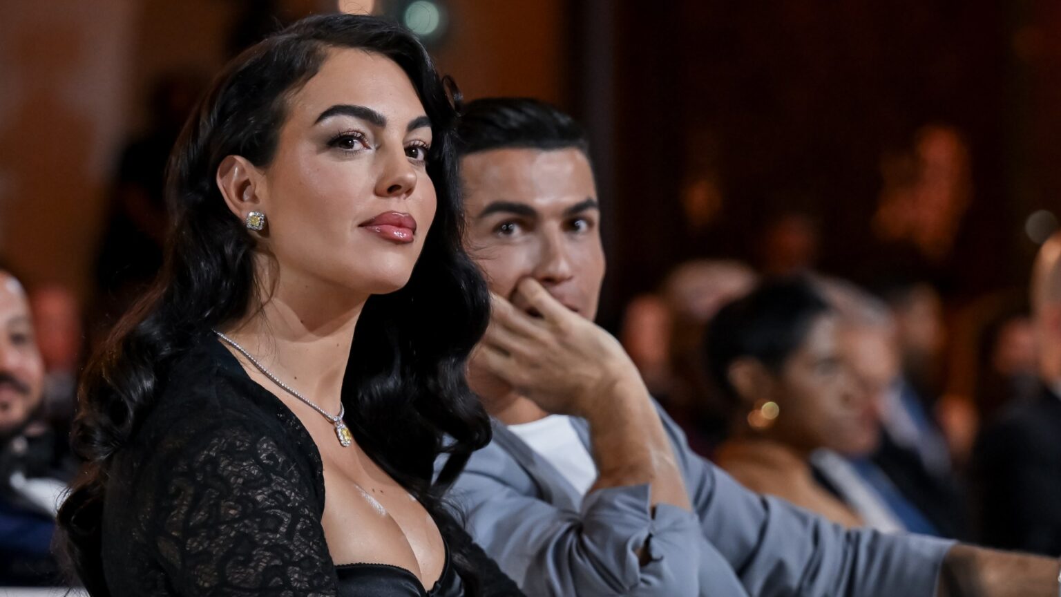 Cristiano Ronaldo’s slip of the tongue at Globe Soccer Awards sparks questions about Georgina Rodriguez relationship