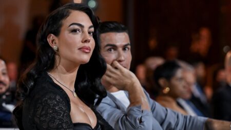 Cristiano Ronaldo’s slip of the tongue at Globe Soccer Awards sparks questions about Georgina Rodriguez relationship