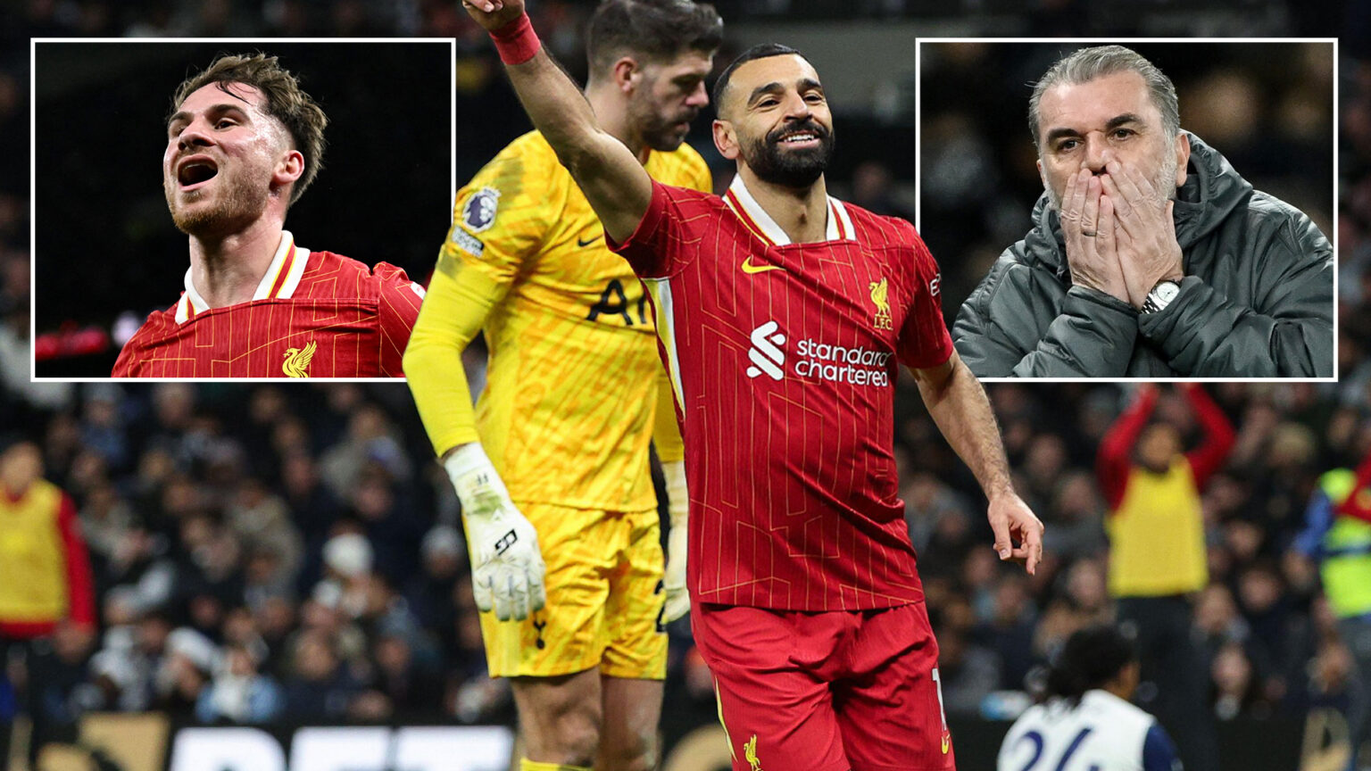 Tottenham 3 Liverpool 6: Reds tighten grip on top as Salah, Diaz and Co run Spurs ragged in bonkers nine-goal thriller