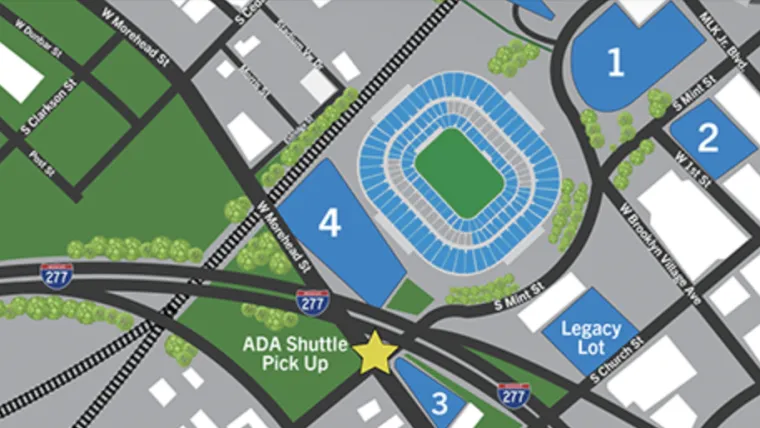 BOA parking map