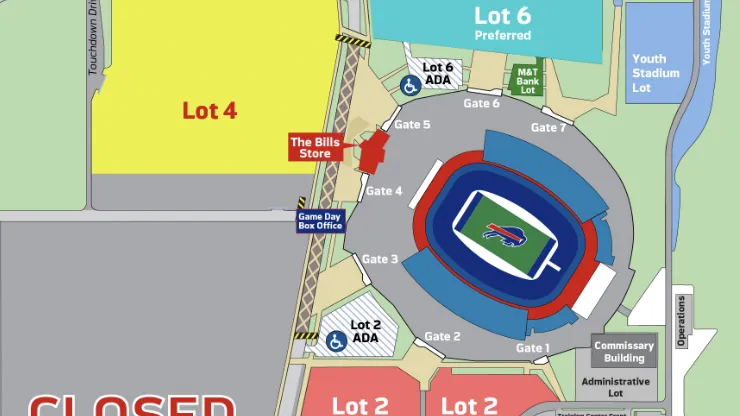 Highmark parking map