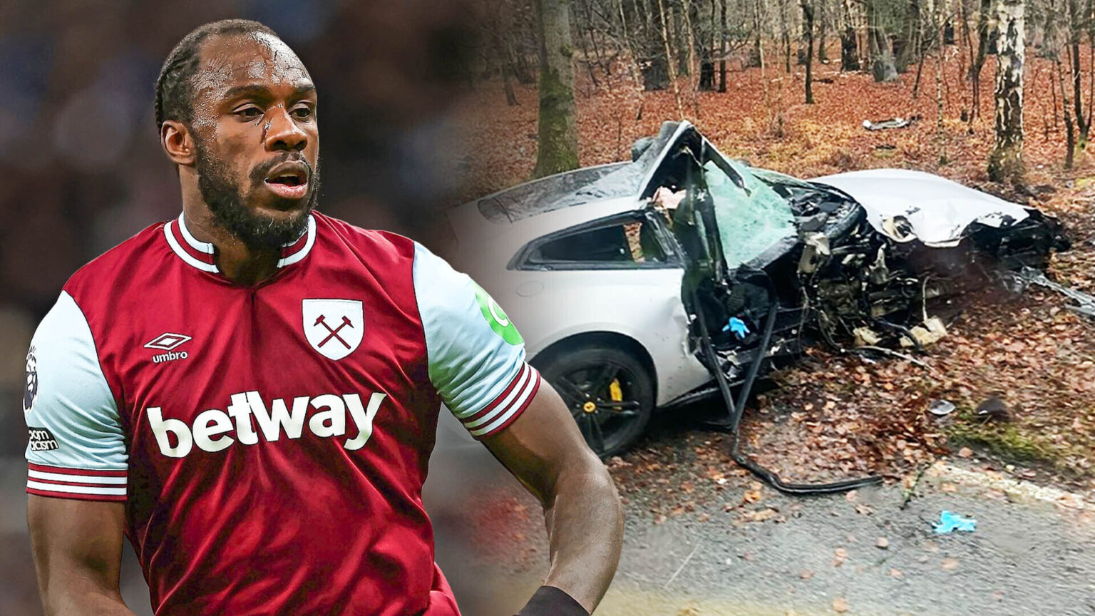 West Ham ace Michail Antonio’s first words after horror car crash revealed by dog walker who found stricken star