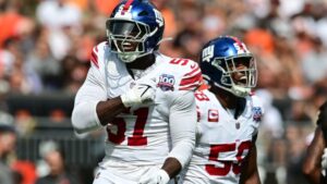 New York Giants players set to become NFL free agents in 2025