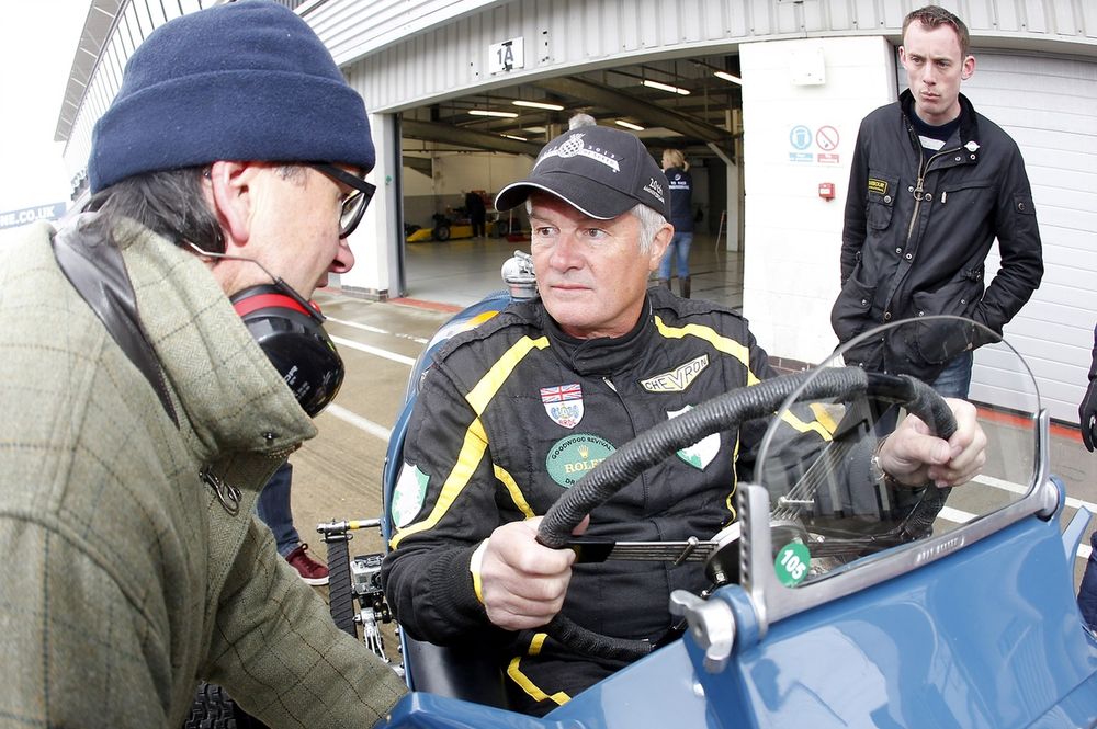 Reid was impressed by the gearbox and engine in the ERA once he'd got used to its nuances