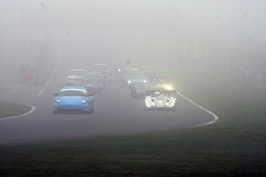 Thick fog leads to Mallory Park Plum Pudding event being abandoned