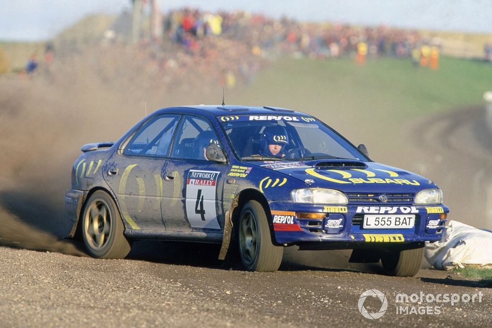 Howard remembers McRae's 1995 title celebrations in the glorious Impreza 