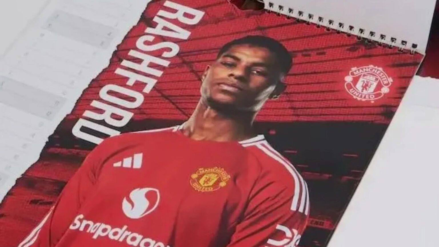 Marcus Rashford named Mr January for Man United’s 2025 calendar – despite departure rumours