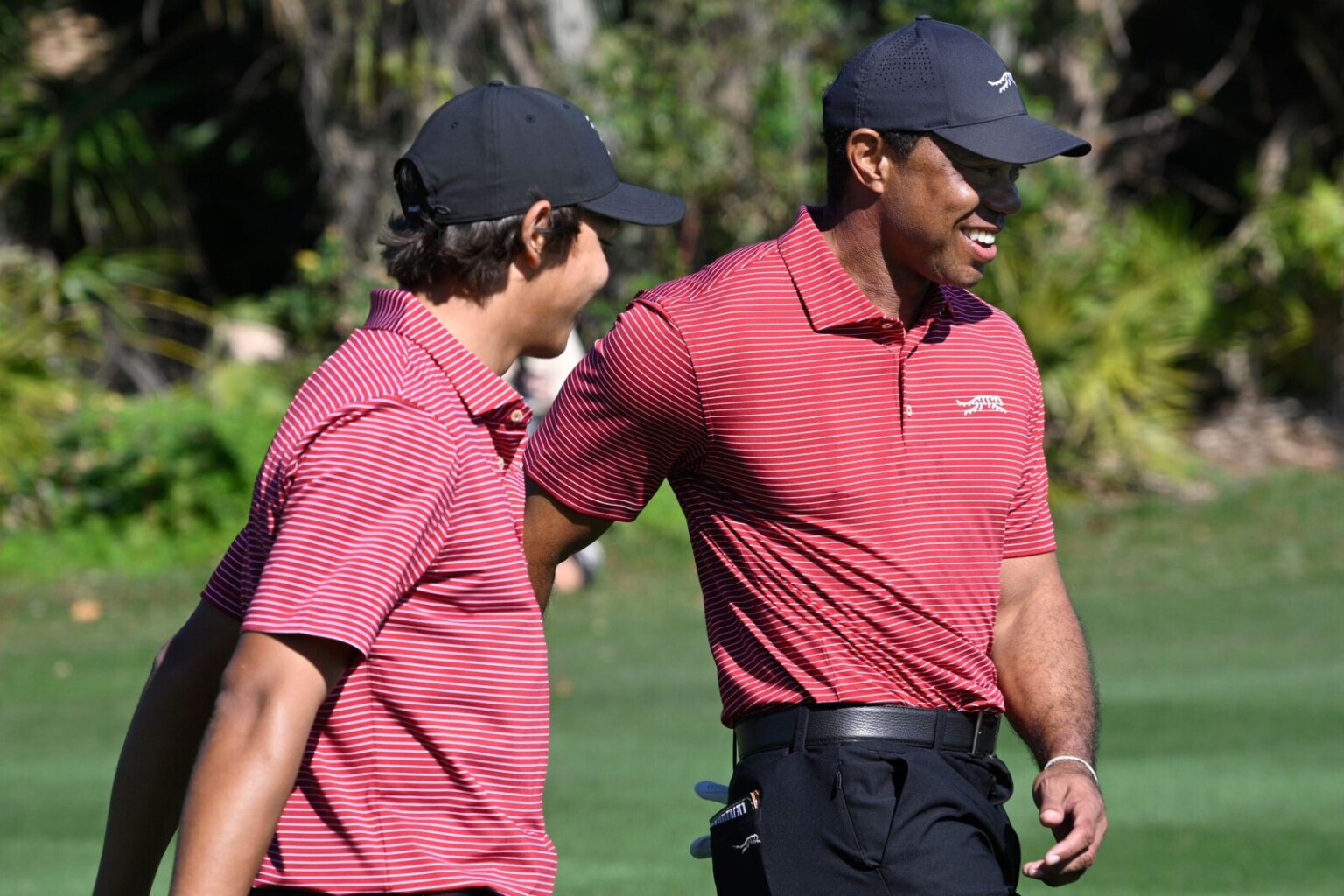 Tiger Woods’ son Charlie makes first hole-in-one before losing in play-off